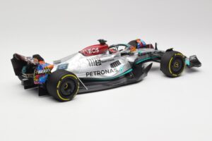 Mercedes AMG W13 E Performance Petronas #63 G. Russell Miami GP 2022 Minichamps 1:18 110220563 Μέταλλο - εικόνα 2 από 7