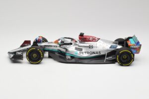 Mercedes AMG W13 E Performance Petronas #63 G. Russell Miami GP 2022 Minichamps 1:18 110220563 Μέταλλο - εικόνα 3 από 7