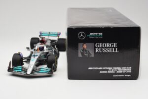 Mercedes AMG W13 E Performance Petronas #63 G. Russell Miami GP 2022 Minichamps 1:18 110220563 Μέταλλο - εικόνα 6 από 7
