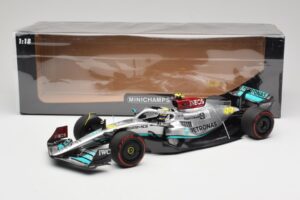 Mercedes AMG W13 E Performance Petronas #44 L. Hamilton Spanish GP 2022 Minichamps 1:18 110220044 Μέταλλο - εικόνα 7 από 7
