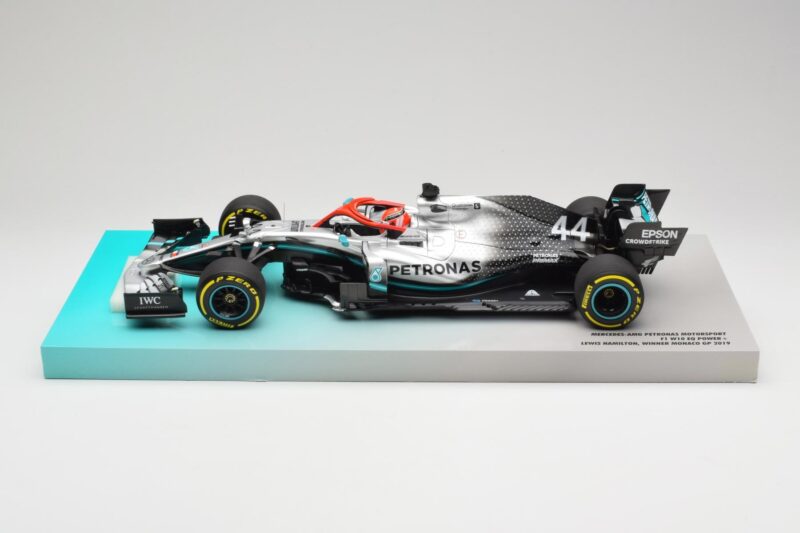 Mercedes AMG Petronas W10 EQ Power+ #44 L. Hamilton Monaco GP Winner 2019 Minichamps 1:18 113906644 Ρητίνη