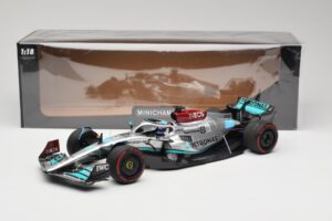 Mercedes AMG W13 E Performance Petronas #63 G. Russell Brazilian GP 1st Win 2022 Minichamps 1:18 110222163 Ρητίνη - εικόνα 7 από 7