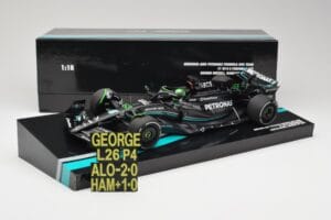 Mercedes AMG W14 E Performance Petronas #63 G. Russell Bahrain GP 2023 Minichamps 1:18 113230163 Ρητίνη - εικόνα 7 από 7