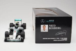 Mercedes AMG W07 #6 N. Rosberg Australia GP Winner 2016 Minichamps 1:18 110160006 Μέταλλο - εικόνα 7 από 7