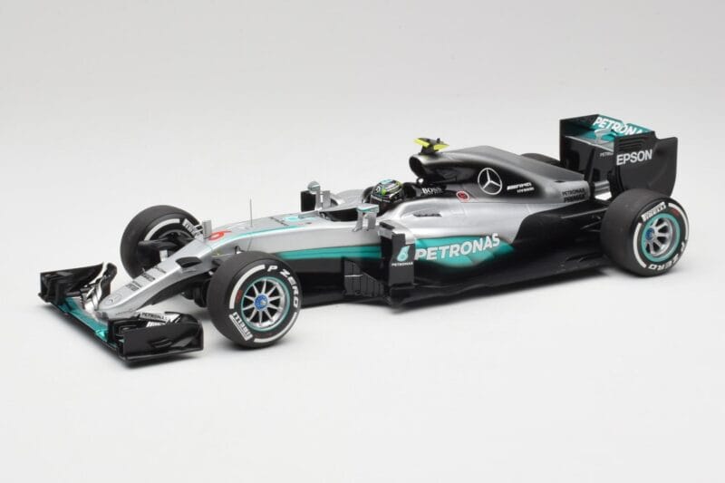 Mercedes AMG W07 #6 N. Rosberg Australia GP Winner 2016 Minichamps 1:18 110160006 Μέταλλο