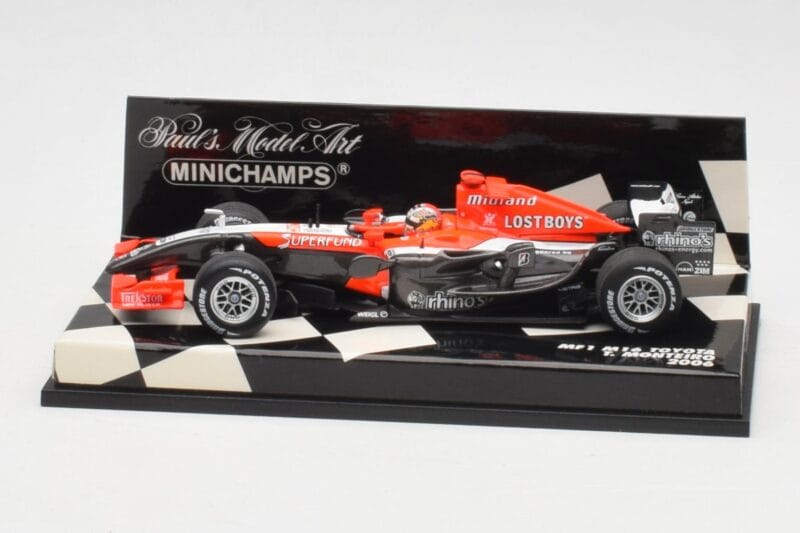 MF1 M16 Toyota #18 T. Monteiro F1 2006 Minichamps 1:43 400060018 Μέταλλο