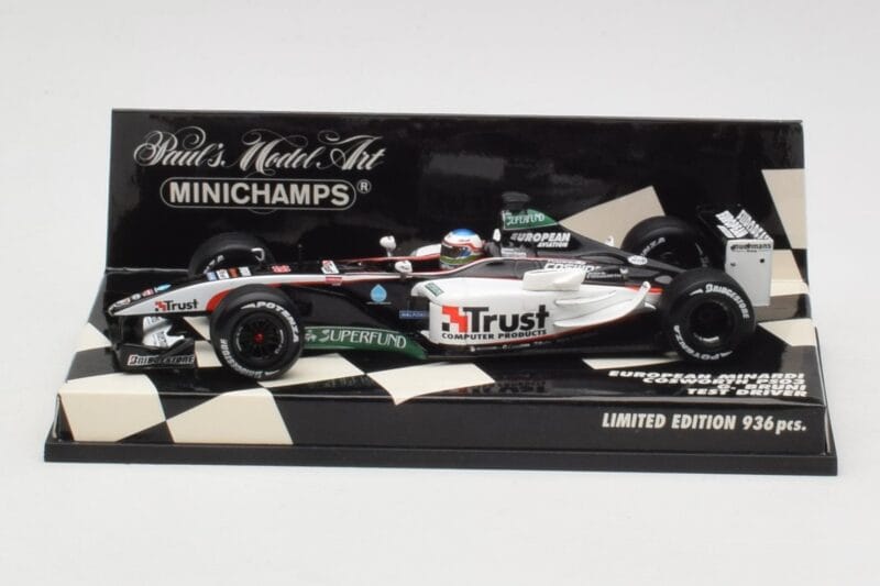 Minardi Cosworth PS03 #19 G. Bruni F1 2003 Minichamps 1:43 400030139 Μέταλλο