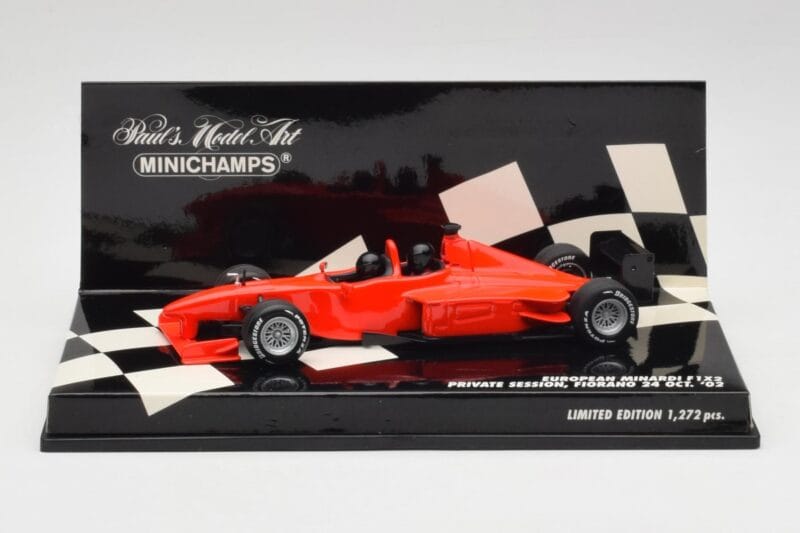 Minardi F1X2 Fiorano Test 2002 Minichamps 1:43 400020510 Μέταλλο