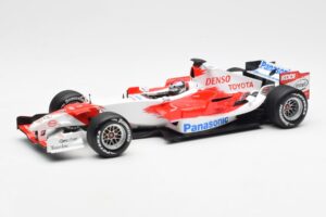 Toyota TF106 Panasonic Toyota Racing J. Trulli F1 Presentation 2006 Minichamps 1:18 AM59554H Μέταλλο