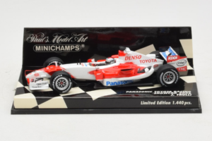 Toyota TF106 Panasonic #12 J. Trulli Panasonic Toyota Racing Showcar 2006 Minichamps 1:43 400060078 Μέταλλο