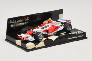 Toyota J. Trulli Panasonic Toyota Racing Showcar F1 2007 Minichamps 1:43 400070082 Μέταλλο - εικόνα 2 από 5