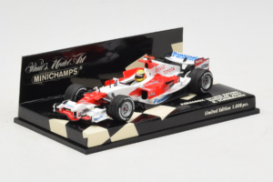 Toyota TF107 Panasonic #11 R. Schumacher Panasonic Toyota Racing Showcar 2007 Minichamps 1:43 400070081 Μέταλλο - εικόνα 2 από 5