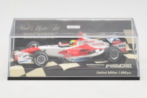 Toyota TF107 Panasonic #11 R. Schumacher Panasonic Toyota Racing Showcar 2007 Minichamps 1:43 400070081 Μέταλλο - εικόνα 5 από 5
