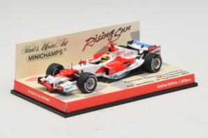 Panasonic Toyota Racing TF107 R. Schumacher F1 Showcar 2007 Minichamps 1:43 403070081 Μέταλλο - εικόνα 2 από 5