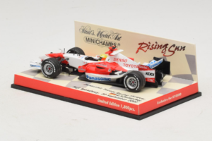 Panasonic Toyota Racing TF107 R. Schumacher F1 Showcar 2007 Minichamps 1:43 403070081 Μέταλλο - εικόνα 3 από 5