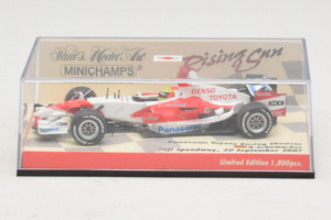 Panasonic Toyota Racing TF107 R. Schumacher F1 Showcar 2007 Minichamps 1:43 403070081 Μέταλλο - εικόνα 5 από 5