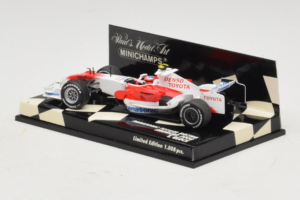 Toyota T. Glock Panasonic Toyota Racing Showcar F1 2008 Minichamps 1:43 400080082 Μέταλλο - εικόνα 3 από 5