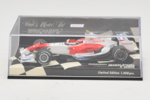 Toyota T. Glock Panasonic Toyota Racing Showcar F1 2008 Minichamps 1:43 400080082 Μέταλλο - εικόνα 5 από 5