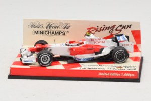 Panasonic Toyota Racing TF108 T. Glock F1 Showcar 2008 Minichamps 1:43 403080082 Μέταλλο