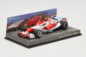 Toyota TF107 #12 J. Trulli Panasonic Toyota Racing Showcar F1 2007 Minichamps 1:43 AM60129 Μέταλλο - εικόνα 2 από 6