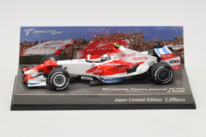 Toyota TF107 #12 J. Trulli Panasonic Toyota Racing Showcar F1 2007 Minichamps 1:43 AM60129 Μέταλλο
