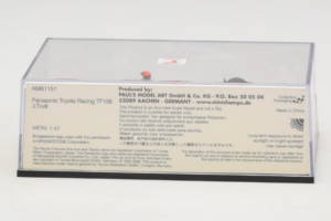 Toyota TF108 #12 J. Trulli Panasonic Toyota Racing F1 2008 Minichamps 1:43 AM61151 Μέταλλο - εικόνα 5 από 6