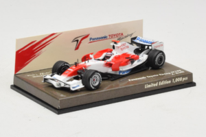 Toyota TF108 Panasonic #12 J. Trulli F1 2008 Minichamps 1:43 AM611513 Μέταλλο - εικόνα 2 από 5