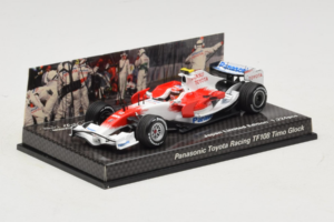 Toyota TF108 #17 T. Glock Panasonic Toyota Racing F1 2008 Minichamps 1:43 AM61152 Μέταλλο - εικόνα 2 από 6