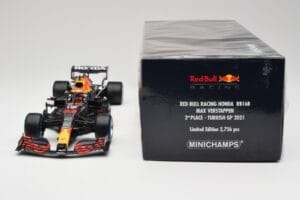 Red Bull Racing Honda RB16B #33 M. Verstappen Turkish GP 2nd Place 2021 Minichamps 1:18 110211633 Μέταλλο - εικόνα 6 από 7