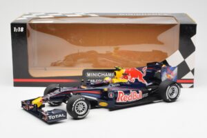 Red Bull RB6 #7 M. Webber Red Bull Racing Showcar 2010 Minichamps 1:18 150100076-R1 Μέταλλο - εικόνα 6 από 6