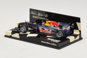 Red Bull Racing RB6 S. Vettel F1 Showcar 2010 Minichamps 1:43 400100075 Μέταλλο - εικόνα 3 από 5