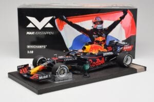 Red Bull RB16B #33 M. Verstappen Dutch GP Winner 2021 Minichamps 1:18 113212533 Μέταλλο - εικόνα 6 από 7