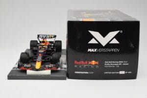 Red Bull RB18 #1 M. Verstappen Emilia Romagna GP 2022 Winner Minichamps 1:18 113220401 Ρητίνη - εικόνα 6 από 7