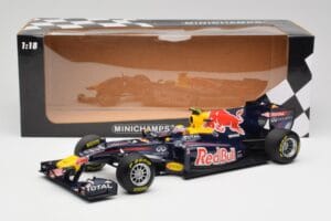 Red Bull RB5 #14 M. Webber Chinese GP 2nd 2009 Minichamps 1:18 150090114 Μέταλλο - εικόνα 6 από 6