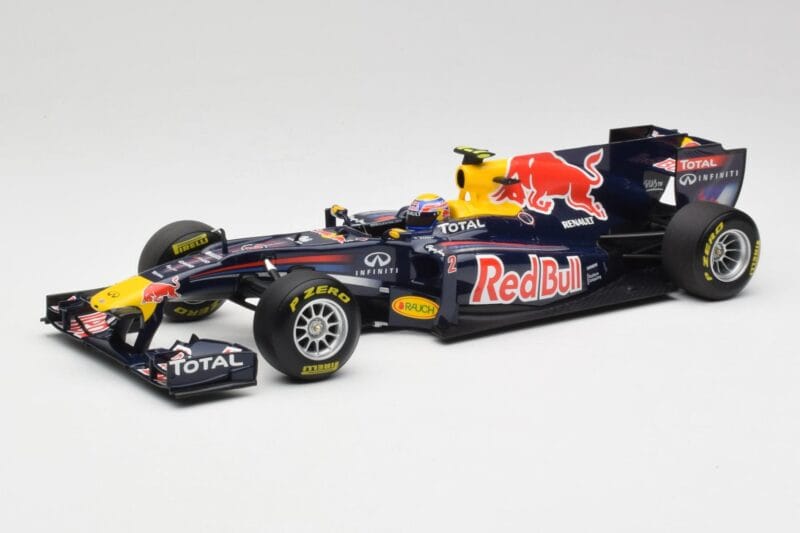 Red Bull RB5 #14 M. Webber Chinese GP 2nd 2009 Minichamps 1:18 150090114 Μέταλλο