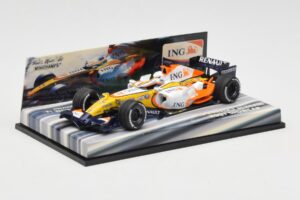 Renault R27 G. Fisichella / H. Kovalainen Showcar 2007 Minichamps 1:43 403070172 Μέταλλο - εικόνα 2 από 5