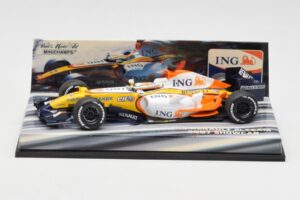 Renault R27 G. Fisichella / H. Kovalainen Showcar 2007 Minichamps 1:43 403070172 Μέταλλο