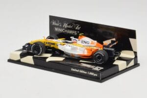 Renault R28 #6 Showcar 2008 Minichamps 1:43 400080076 Μέταλλο - εικόνα 3 από 5