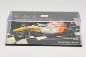 Renault R28 #6 Showcar 2008 Minichamps 1:43 400080076 Μέταλλο - εικόνα 5 από 5