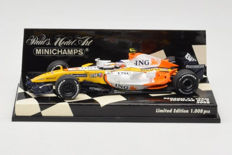Renault R28 #6 Showcar 2008 Minichamps 1:43 400080076 Μέταλλο