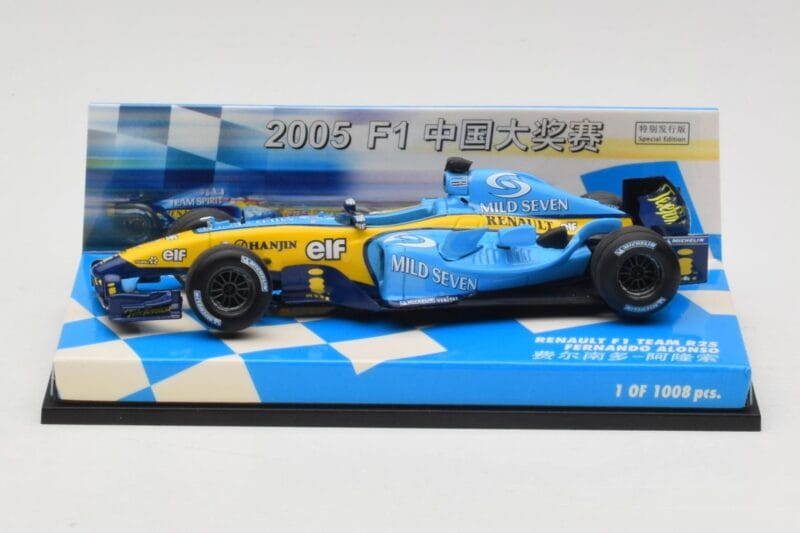 Renault R25 #5 F. Alonso Race Car 2005 Minichamps 1:43 403050025 Μέταλλο