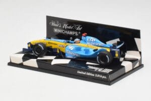 Renault R25 F. Alonso F1 World Champion Showcar 2005 Minichamps 1:43 400050075 Μέταλλο - εικόνα 2 από 5