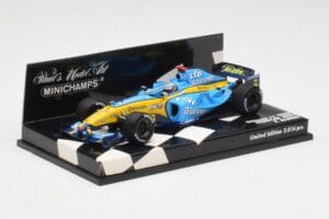 Renault R25 F. Alonso F1 World Champion Showcar 2005 Minichamps 1:43 400050075 Μέταλλο - εικόνα 3 από 5