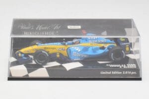 Renault R25 F. Alonso F1 World Champion Showcar 2005 Minichamps 1:43 400050075 Μέταλλο - εικόνα 4 από 5