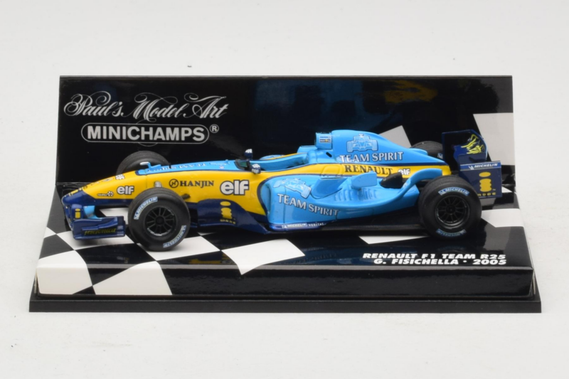 Renault R25 #6 G. Fisichella F1 2005 Minichamps 1:43 400050006 Μέταλλο