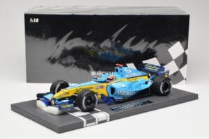Renault R25 #5 F. Alonso Bahrain GP 2005 Minichamps 1:18 117050305 Ρητίνη - εικόνα 7 από 7