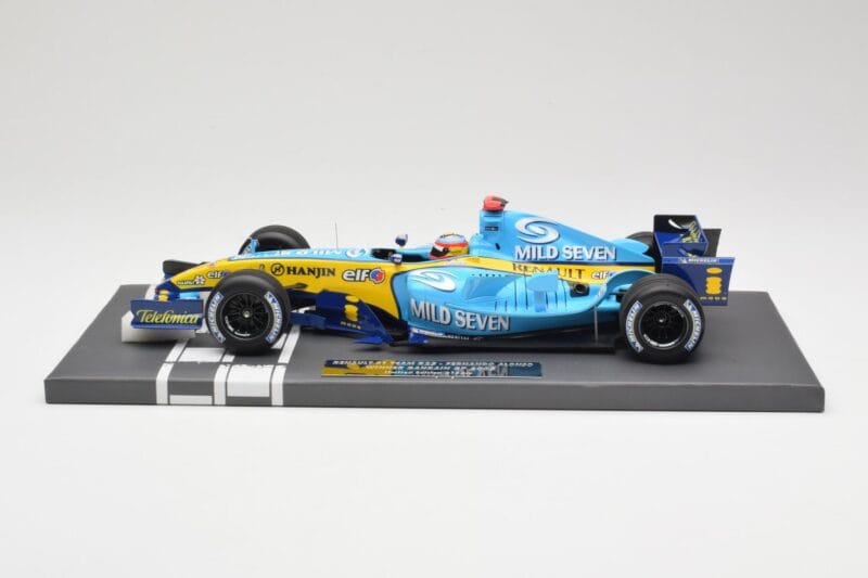Renault R25 #5 F. Alonso Bahrain GP 2005 Minichamps 1:18 117050305 Ρητίνη