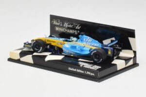 Renault R26 G. Fisichella Showcar F1 2006 Minichamps 1:43 400060072 Μέταλλο - εικόνα 2 από 5
