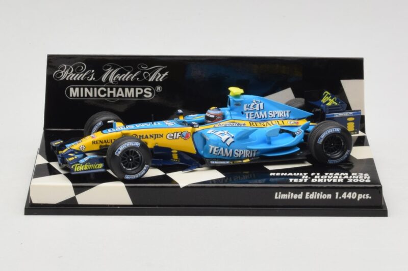 Renault R26 H. Kovalainen F1 Test Car 2006 Minichamps 1:43 400060041 Μέταλλο