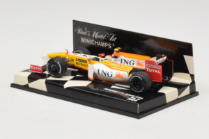 Renault R29 #8 N. Piquet Jr. F1 2009 Minichamps 1:43 400090008 Μέταλλο - εικόνα 3 από 5